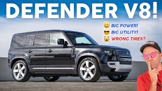 Should You Buy a 2025 Land Rover Defender 110 V8? - Full Review!