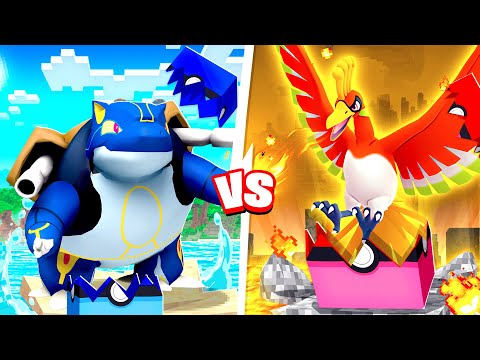 EPIC Red vs Blue Pokemon Battle!! 😱