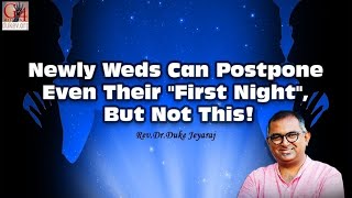 Procrastination/Postponement Habit & Wedding First Night - Duke Jeyaraj
