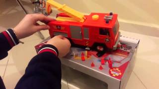 Fireman Sam - Deluxe Jupiter Playset Simba Toys
