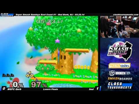 SSS EC 01 - Inui vs MGFC Qerb - Losers Finals - SSBM