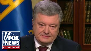 Ukrainian president speaks out on Russia's 'aggression'