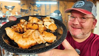 Traditional Newfoundland Pan‑Fried Cod & Potatoes