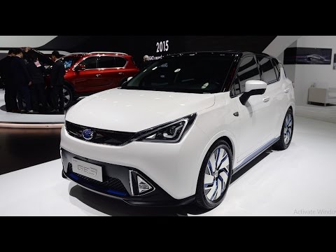 2017 GAC GE3 Electric Vehicle   Exterior Walkaround   2017 Detroit Auto Show