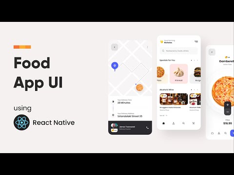 🔴Build a Food Recipe App UI in React Native - For Beginners in Tamil