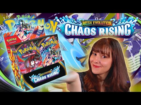 Opening the NEW Chaos Rising Pokemon Cards! Chaos Rising booster Box