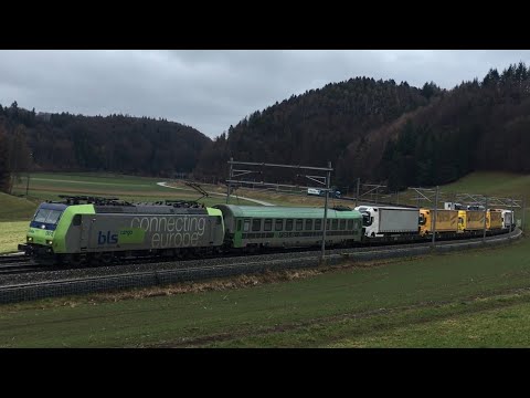 [FR/DE] Trafic ferroviaire/Bahnverkehr Wynigen (Courbe/Kurve) [1]- Transports Publics Suisses