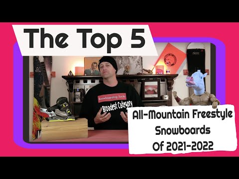The Top 5 All Mountain Freestyle Boards of 2021-2022