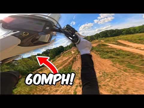 MASSIVE Jumps on Stark VARG Electric Dirt Bike! *60MPH?!*