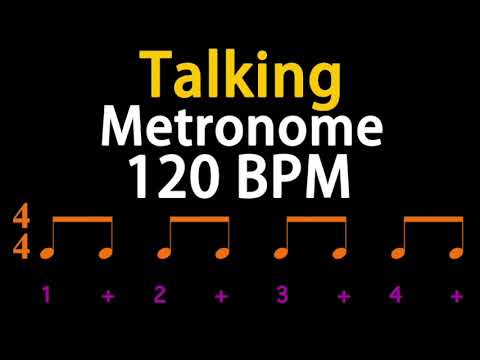 120BPM Talking Metronome (Eighth Note) 人聲節拍器