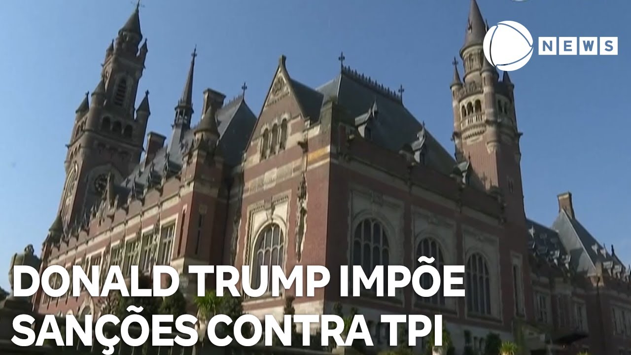 Trump impõe sanções contra Tribunal Penal Internacional