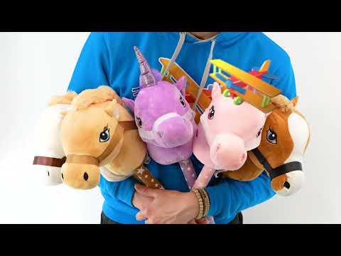 Pink Hobby Horse by The Magic Toy Shop The Magic Toy Shop
