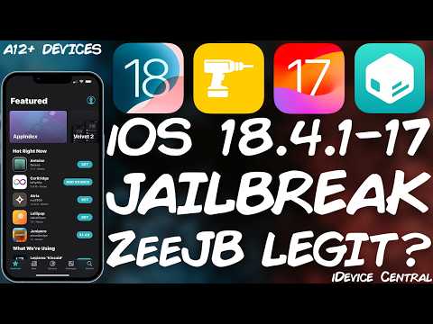 iOS 18.4.1 - 17.0 ZeeJB JAILBREAK (All Devices) Analyzed | They are EVOLVING!