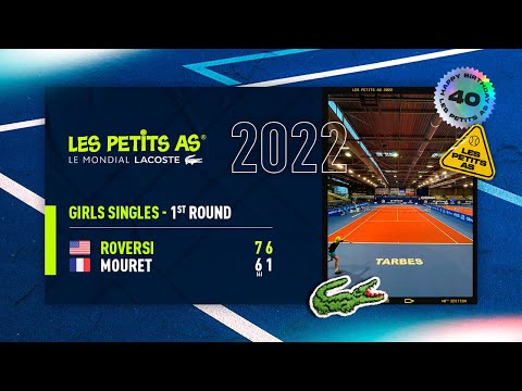 Les Petits As 2022 | Girls 1st Round | Marcella Roversi vs. Thi Lien Mouret