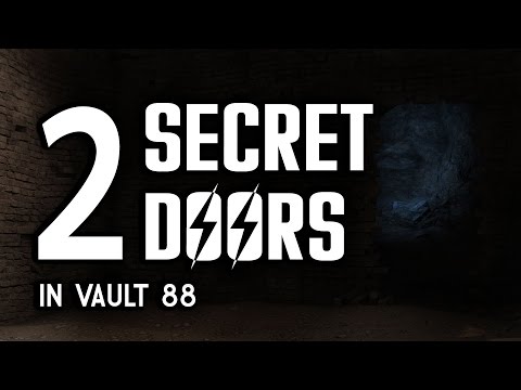 2 Secret Doors in Vault 88 - Vault-Tec Workshop - Fallout 4