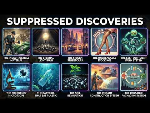 10 Suppressed Discoveries That THREATENED Entire Industries