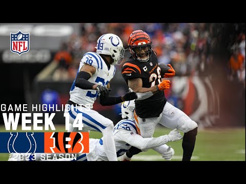 Indianapolis Colts vs. Cincinnati Bengals | 2023 Week 14 Game Highlights