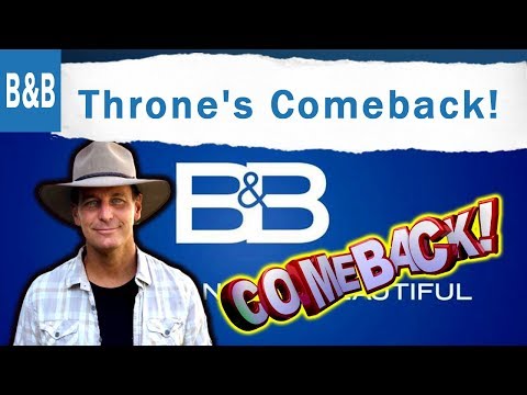 Is Ingo Rademacher (Thorne Forrester) Returning In Bold and the Beautiful? Shauna New Man