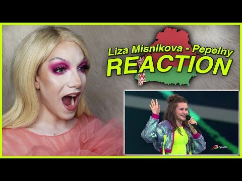 BELARUS - Liza Misnikova - Pepelny (Ashen) - LIVE | Junior Eurovision 2019 REACTION