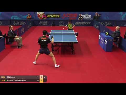 [20151023] MA Long vs HARIMOTO Tomokazu | MS-R64 | 2015 Polish Open