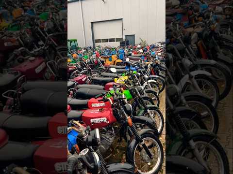 150 Simsonów S51?! TAKIEGO ZLOTU jeszcze nie widziałeś! 😱🔥 #simson #s51 #shorts
