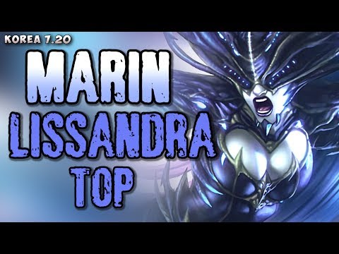 AFS MaRin plays Lissandra top v Rumble matchup in Korean SoloQ P 7.20