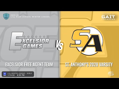 LILJ Winter League - Girls - Varsity Lacrosse | Excelsior Free Agent Team vs St. Anthony's 2028