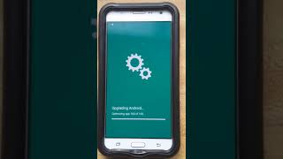 During a Android Software Update Samsung Galaxy J7