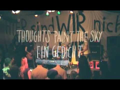 THOUGHTS PAINT THE SKY - Ein Gedicht (Live in Essen, 25.11.2011)