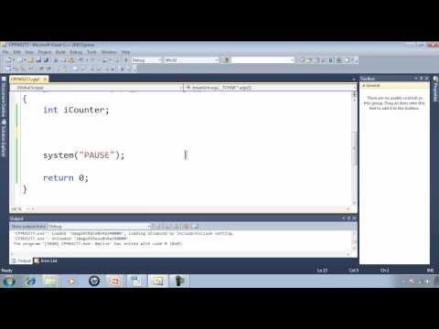 C++ Win32 Console Tutorial 7 - Loops - While - Do While - For