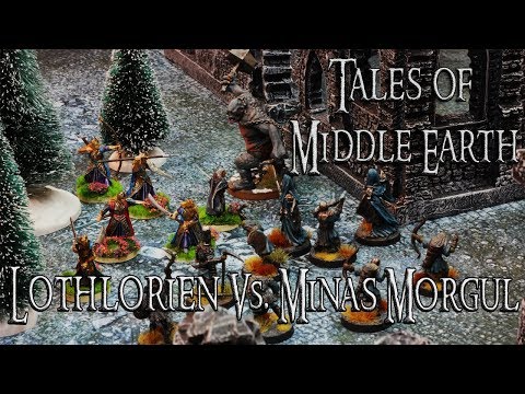 Tales of Middle Earth Ep.92 - Battle Companies Battle Report - Minas Morgul Vs. Lothlorien