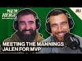 GOAT Football Movie, Hurts for MVP & Russell's Flight | New Heights w/Jason & Travis Kelce | EP 9