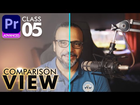 Comparison View in Adobe Premiere Pro Advanced Class 05 اردو हिंदी Eng Sub
