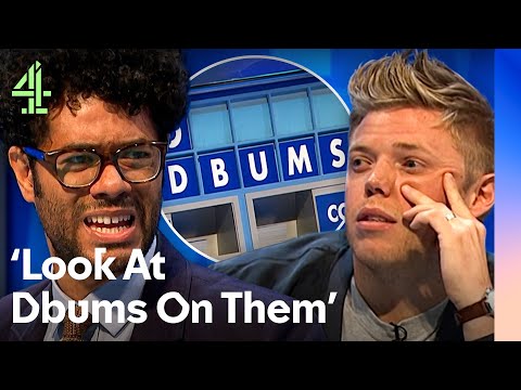 Richard Ayoade Drops The 'Bic' On Jimmy Carr | Cats Does Countdown | Channel 4 Entertainment