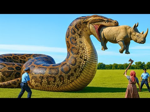 The Brave Heroes’ Animal Rescue Missions: Battling Deadly Giant Pythons 🐍