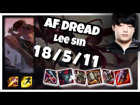 Dread Lee Sin 10.25 S11 Jungle Challenger Replay (18/5/11) - KOREAN