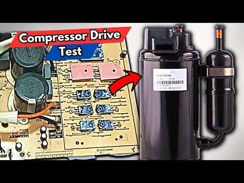 Testing Mini Split AC Compressor Drive Circuit (No IPM)