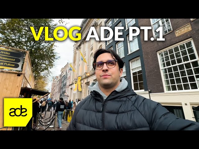 Vado ad Amsterdam a sentire JAMES HYPE | VLOG ADE 2025 pt.1