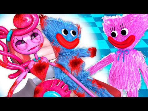 R.I.P Mommy Long Legs vs Huggy Wuggy - Sad Story - Poppy Playtime Chapter 2 Animation