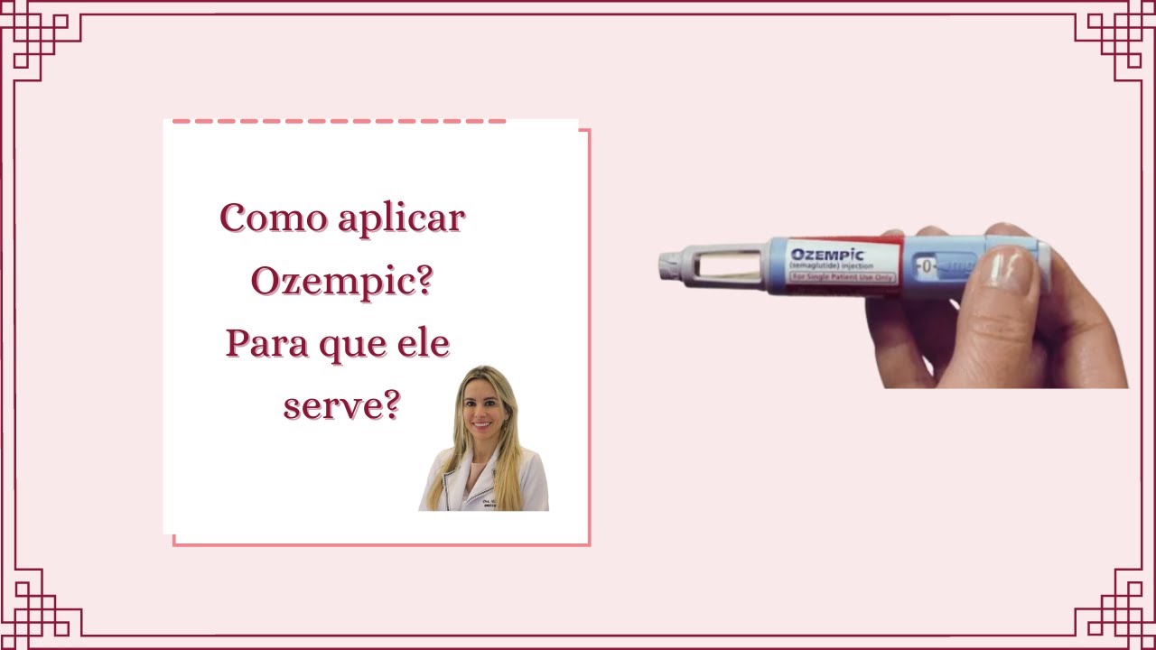 Aplicação de Ozempic- @endocrinologistamariliazanier