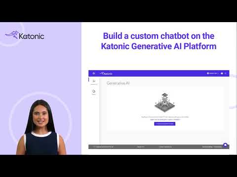 Build your first custom ChatGPT-like chatbot with Katonic Generative AI Platform | Katonic AI