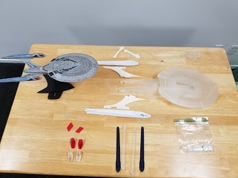 Unboxing the 1:1000 Scale Enterprise E
