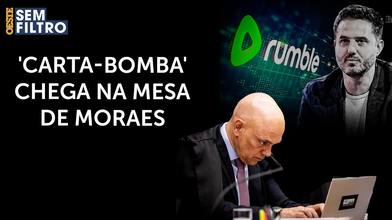 Justiça dos EUA envia carta e repreende Moraes por censura ao Rumble