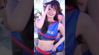 2024 SUPER GT Rd.3 SUZUKA  #61 青山水咲 楠木絢 一ノ瀬のこ 桜田莉奈 SUBARU BRZ GT GALS BREEZE レースクイーン撮影会 4K