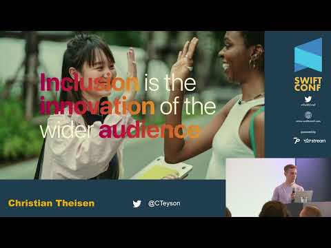 SwiftConf '22 - Christian Theisen: There is an app for you – Creation of inclusive & accessible apps