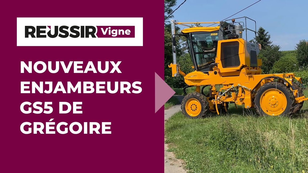 Grégoire – GS5, la nouvelle génération d’enjambeurs double rang