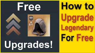 Assassins Creed Odyssey - Legendary gear Ugrades for free - Save all your upgrade costs!