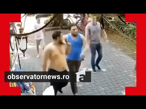 Răfuială cu macete în Mureș: două clanuri s-au bătut cu săbii şi cuţite, într-un ştrand din Reghin