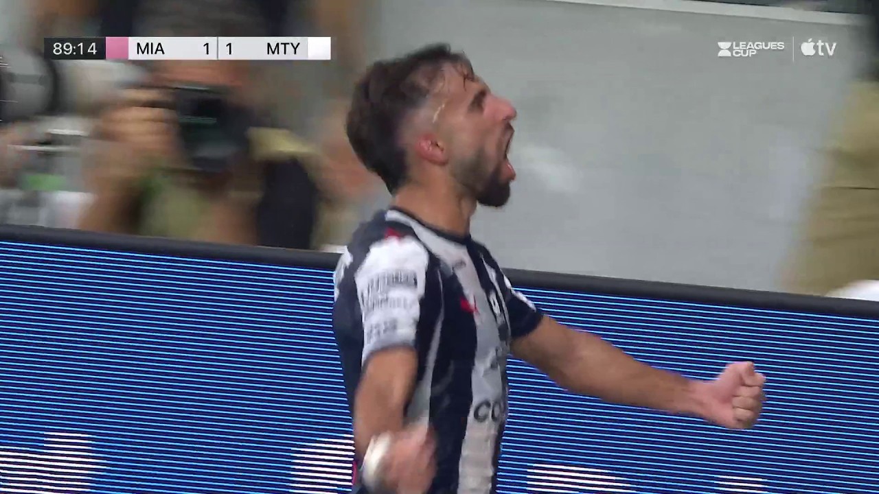 😤 GOL DE LA REMONTADA Diego Rossi | Inter Miami 1-2 Rayados | Leagues Cup 2026