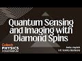 Quantum Sensing and Imaging with Diamond Spins - Ania Bleszynski Jayich